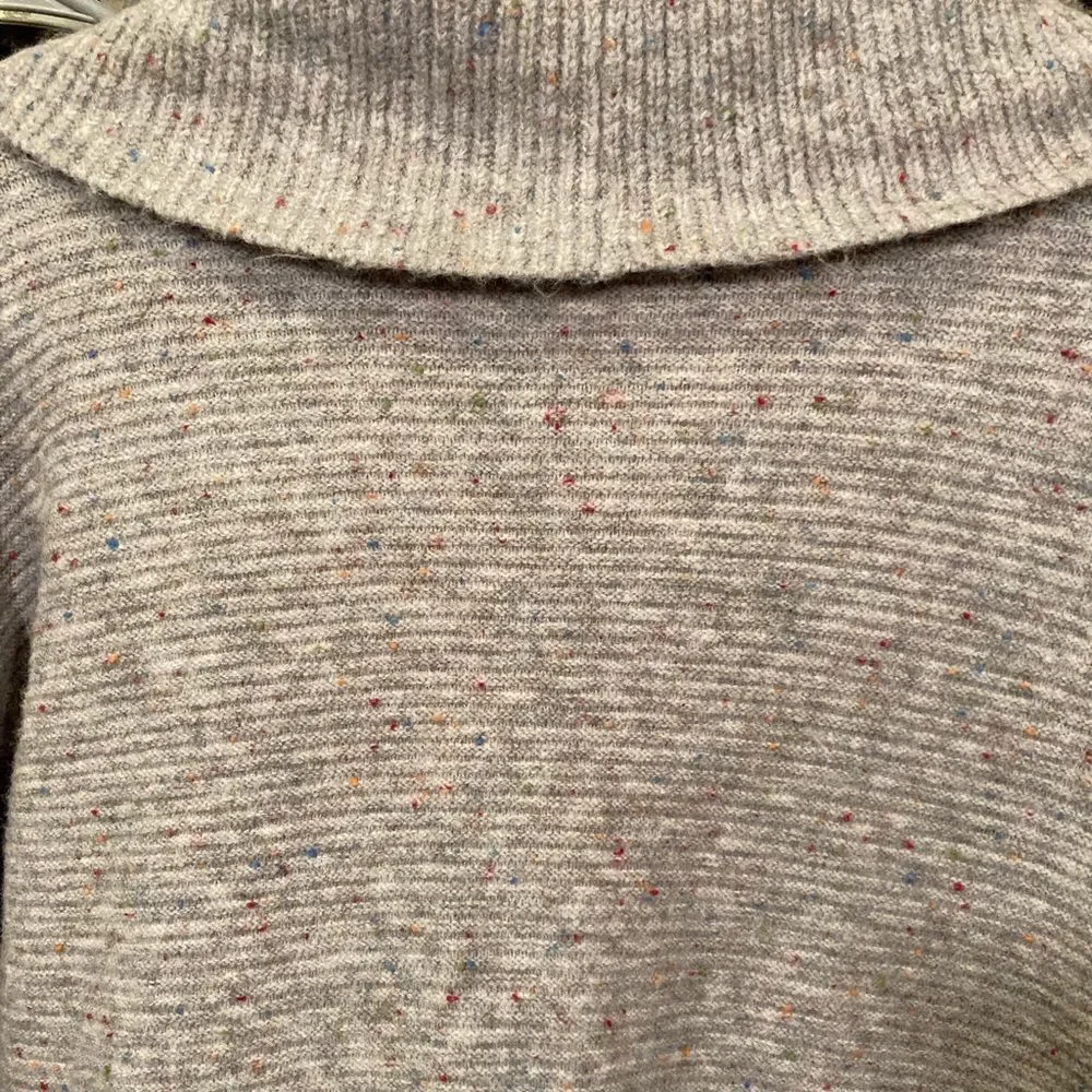 Loft Grey Confetti Sweater  - Picture 5 of 9